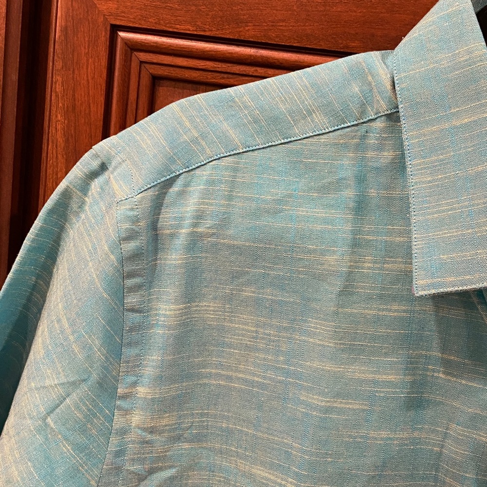 PETER ENGLAND Short Sleeve Shirt 42cm - Picture 3 of 10